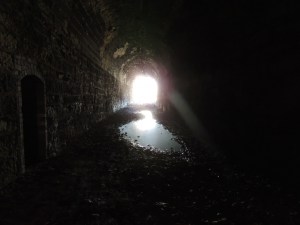 darkness tunnel